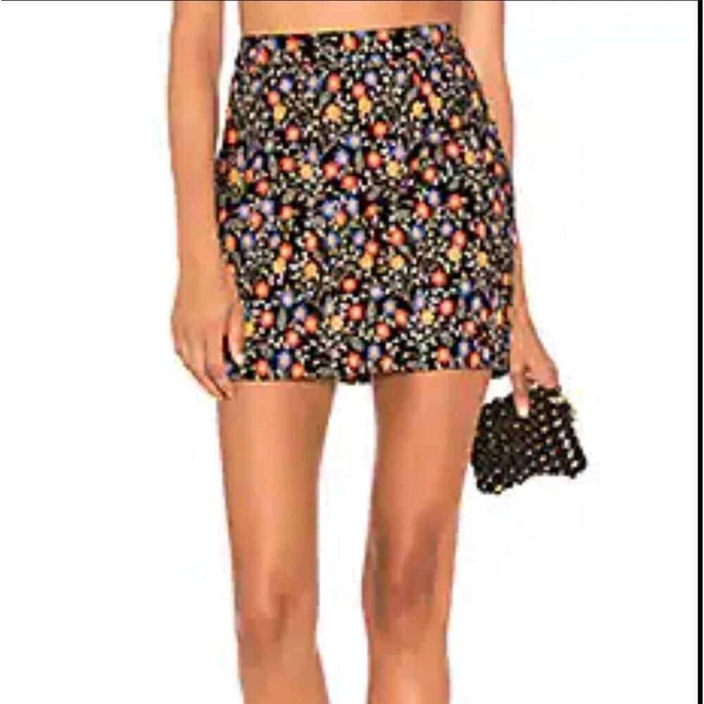 J Crew Endless Rose Embroidered Skirt